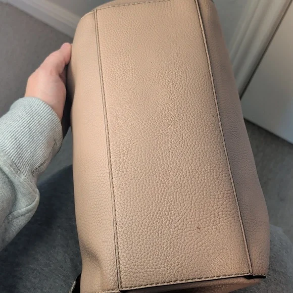 Nine West Tote Bag with Scarf Accent & Perfume  Bag Charm - Picture 7 of 8